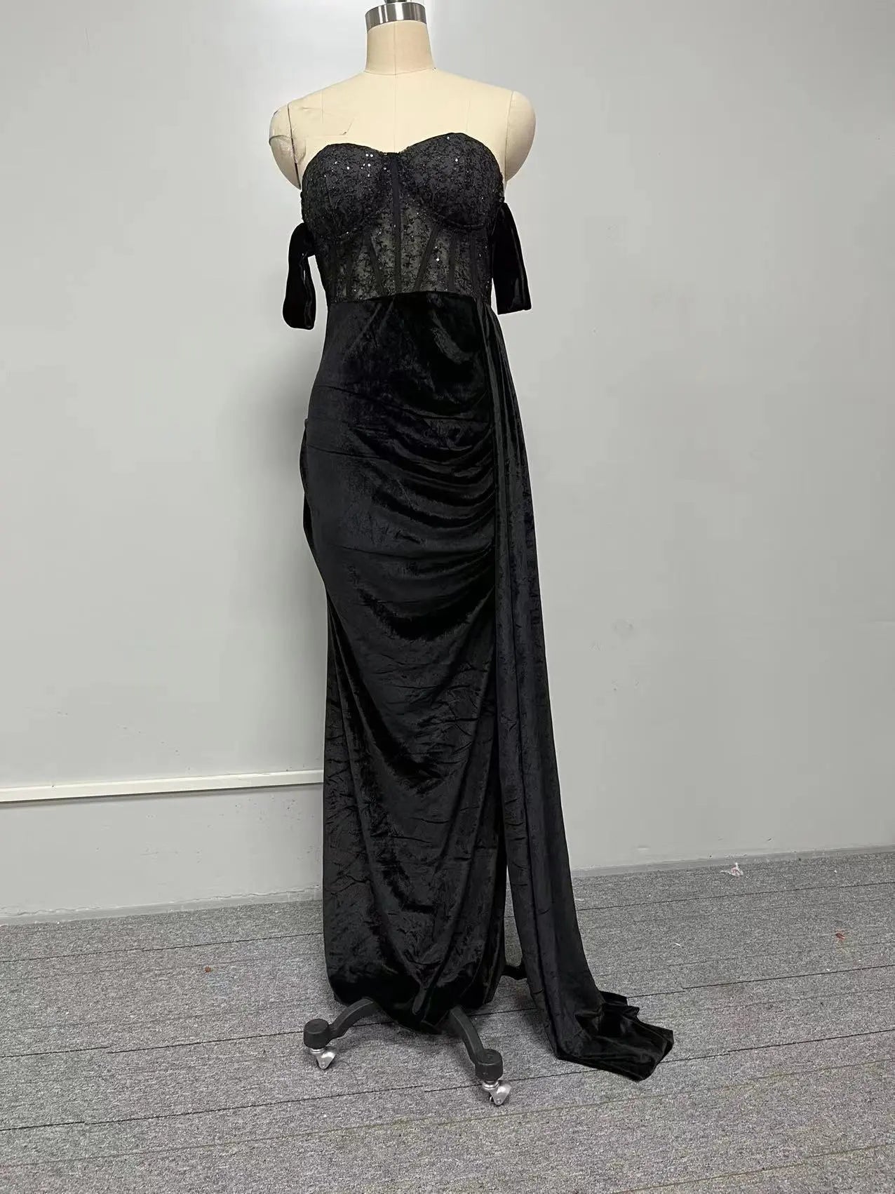 Sexy Backless Evening Party Dress