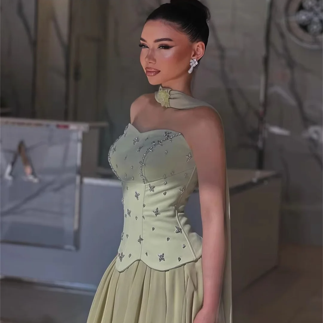 Off-shoulder Women's Prom Dress Luxury Women Evening Dress